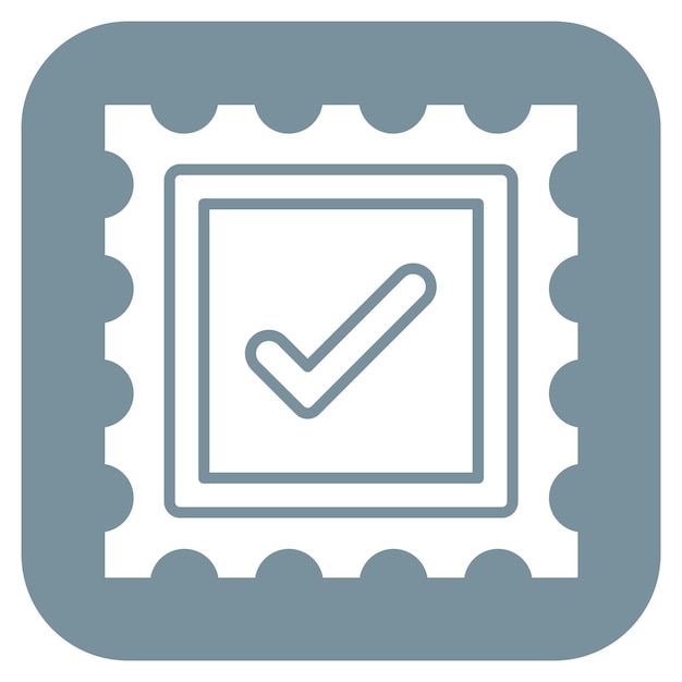 Vector stamp icon vector image can be used for shipping