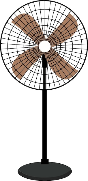 Vector a stand fan an electrical air generator