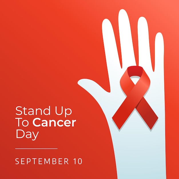 standup to cancer day design template