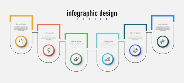 Stap infographic workflowdiagram