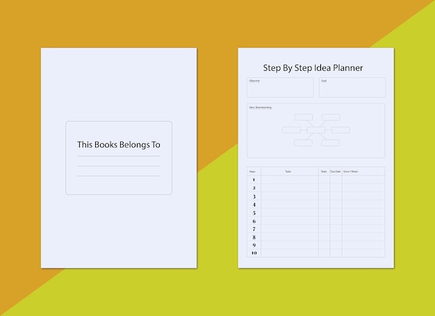 Stap voor stap Ideeënplanner Kdp-vriendelijk