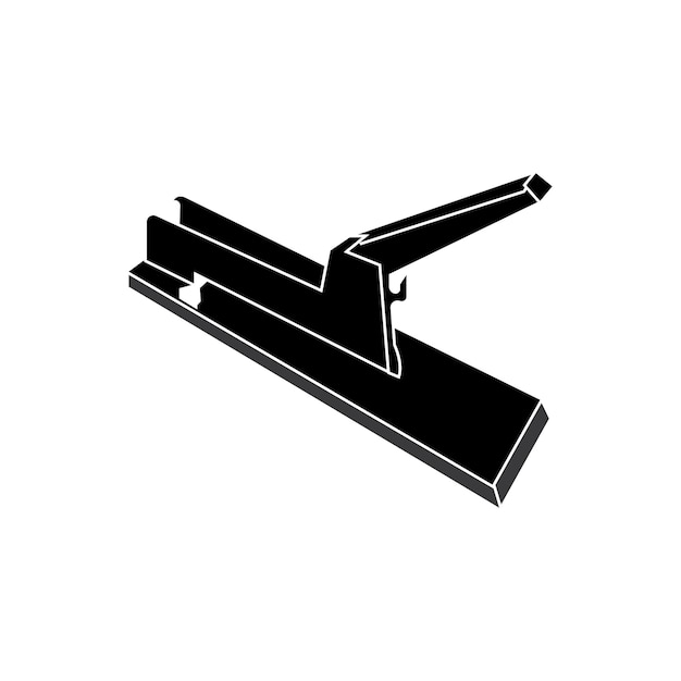 Staple tool icon vector illustration symbol design