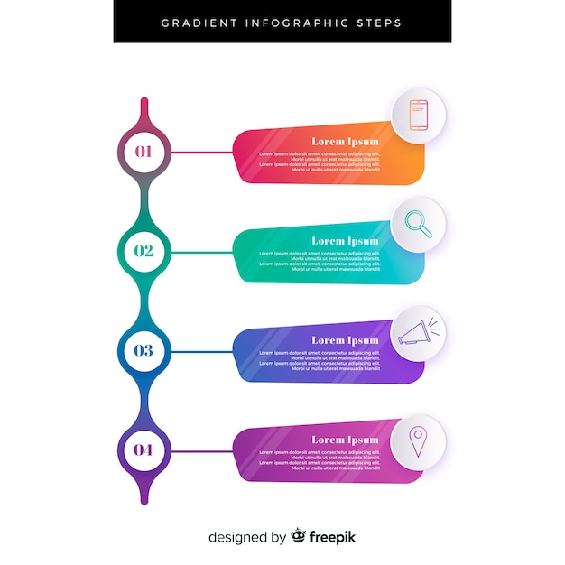 Stappen infographic