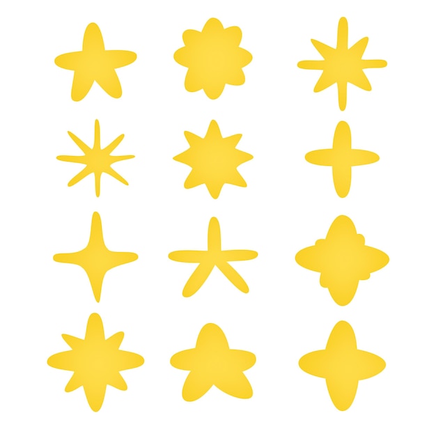 Star Abstract Vector Icon Isolated