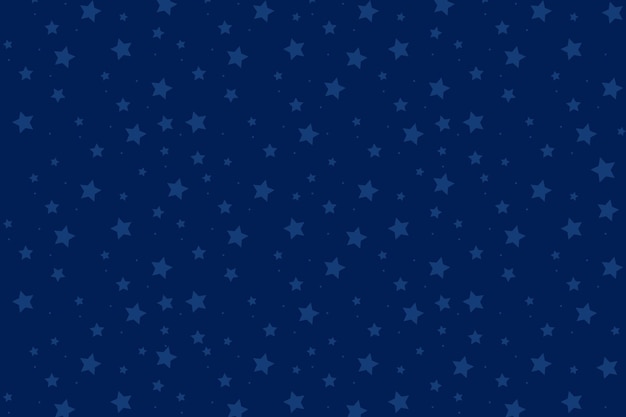 Vector star blue background