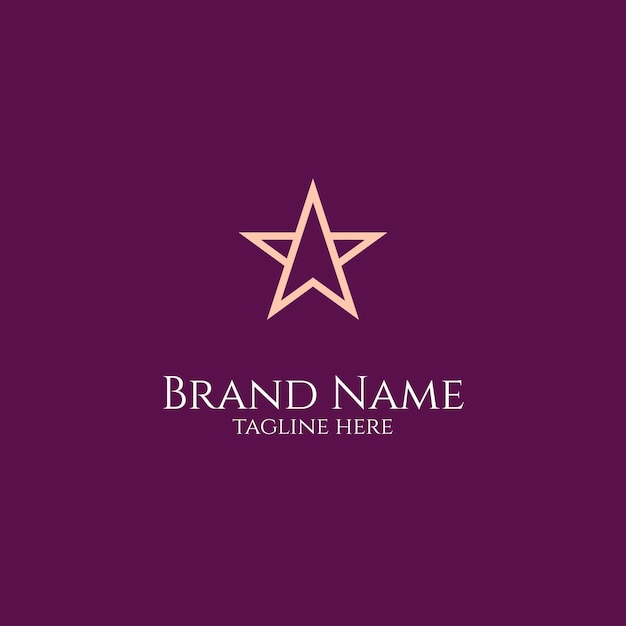 star creative logo design template