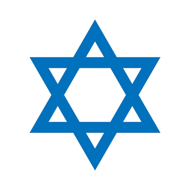 다의 별 (Jewish Star of David) - 단순한 디자인의 상징