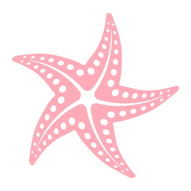 Star fish icon vector illustration symbol design