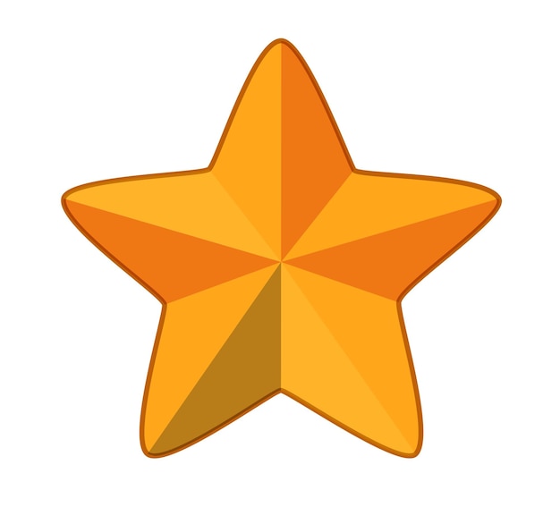 Vector star icon game icon star