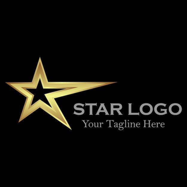 Star icon logo ontwerp vector afbeelding downloaden