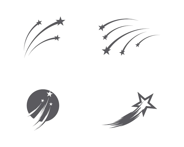 Vector star icon template