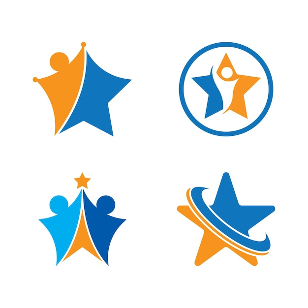 Star icon template