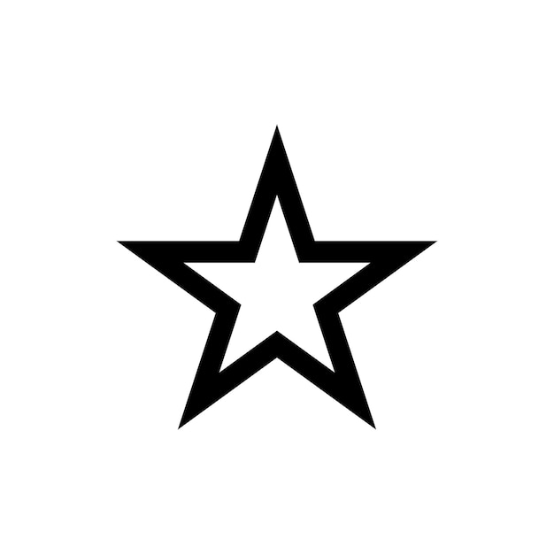 Star Icon Vector Design Template