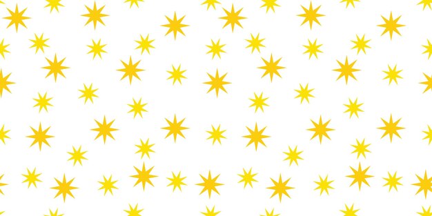 Vector star light background seamless pattern