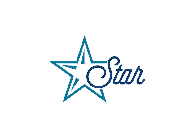 Star logo design symbol