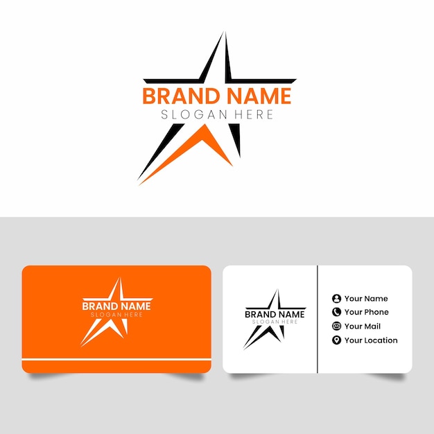 Star Logo Design Template, for Your Company