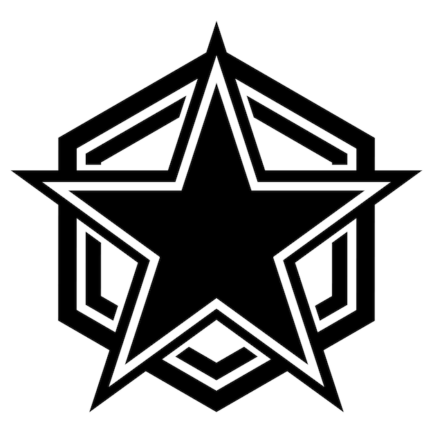 Star logo icon illustration design template vector