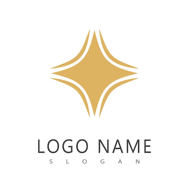 Star logo illustration vector and symbol design