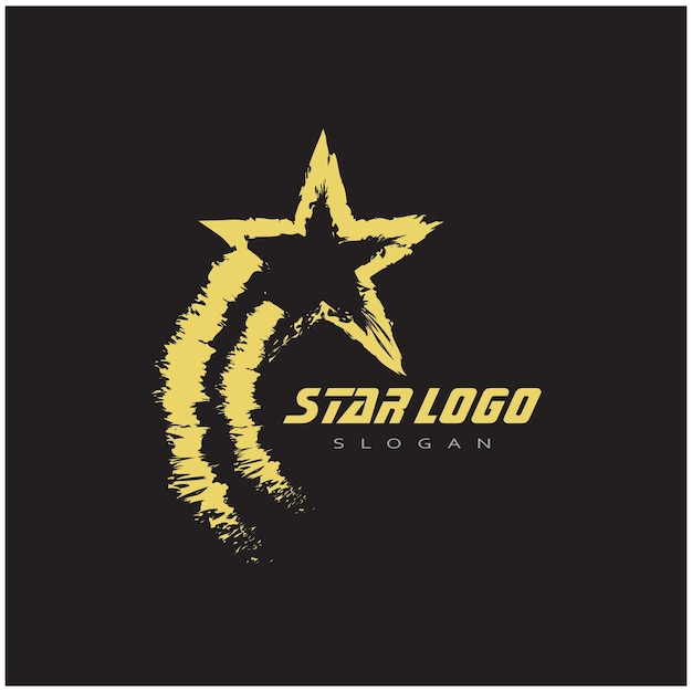 Vettore disegno vettoriale e simbolo dell'illustrazione del logo star