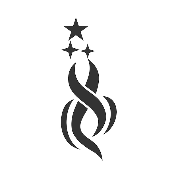 Star-logo ontwerpsjabloon Icoon Illustratie Merkidentiteit