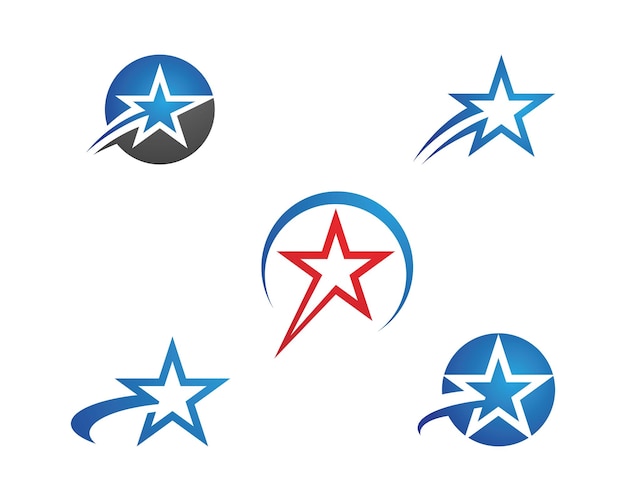 Star Logo Sjabloon vector