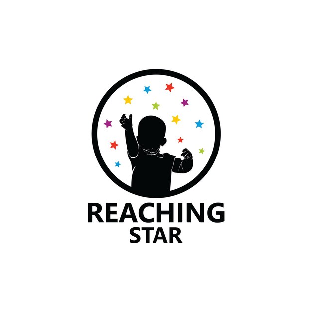 Star Logo Template Design Vector bereiken