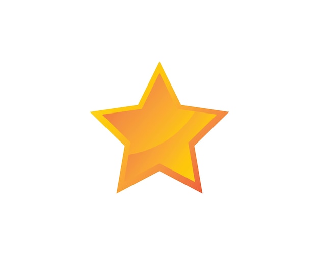 Star Logo Template vector icon illustration