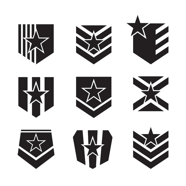 Вектор Логотип шаблона star logo
