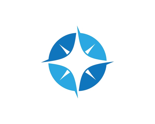 Vettore stella logo template