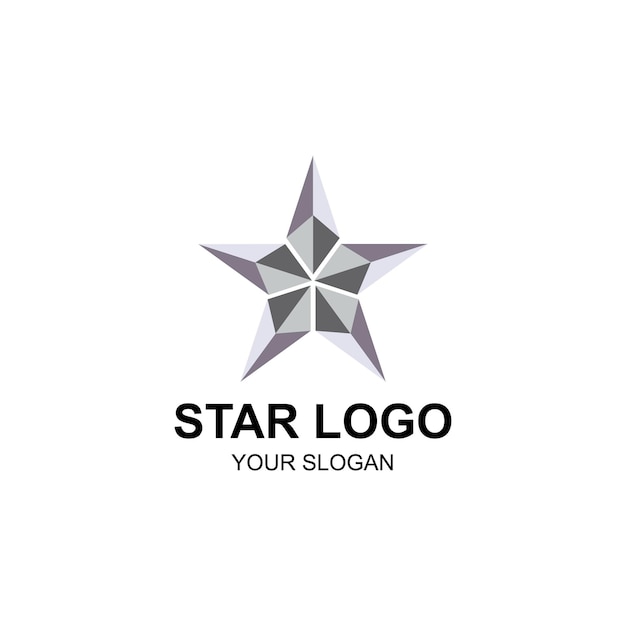 Vector star logo