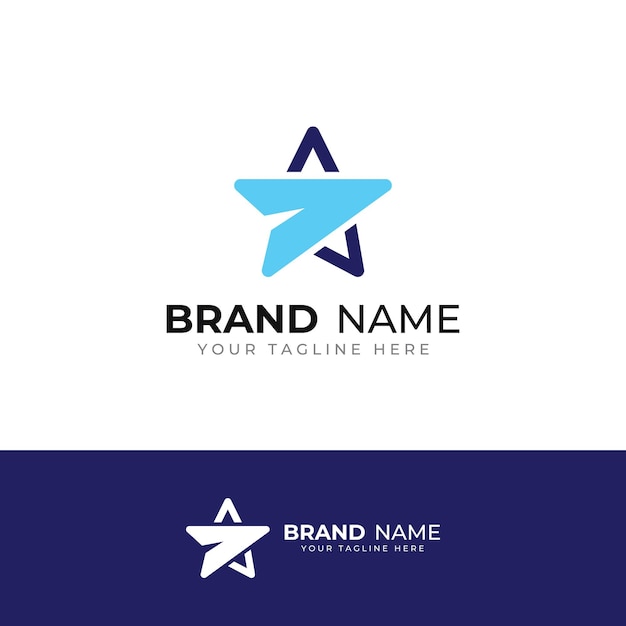 Star logoStar logo for business and companyWith modern vector illustration concept