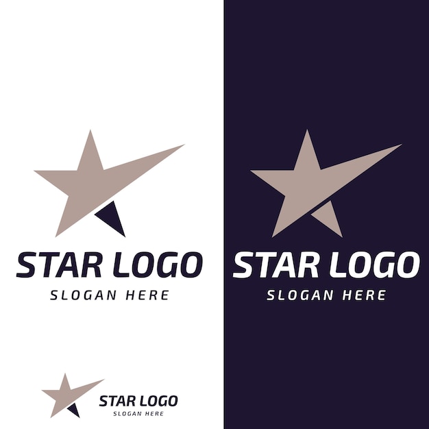 Star logostar logo for business and companywith modern vector illustration concept