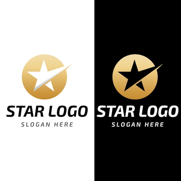 Star-logoStar-logo voor zaken en bedrijf Met modern vectorillustratieconcept