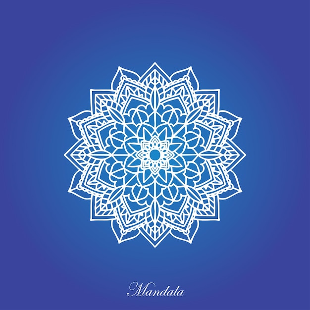 Vector star mandala vector art