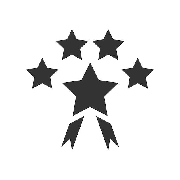 Star Ribbon Icon