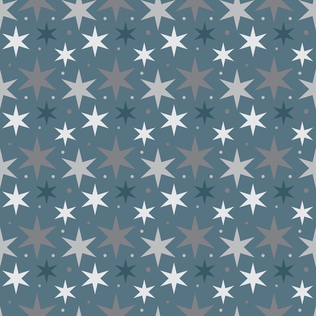 Star seamless pattern background