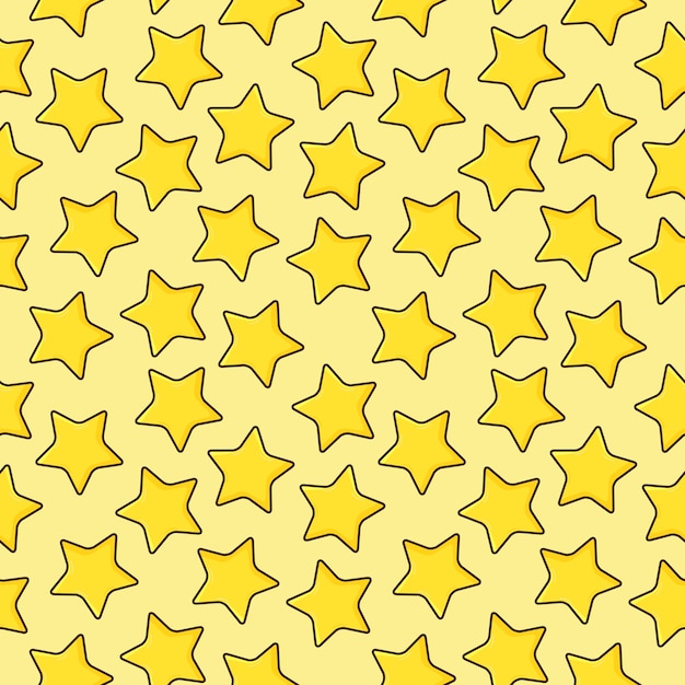 Star seamless pattern