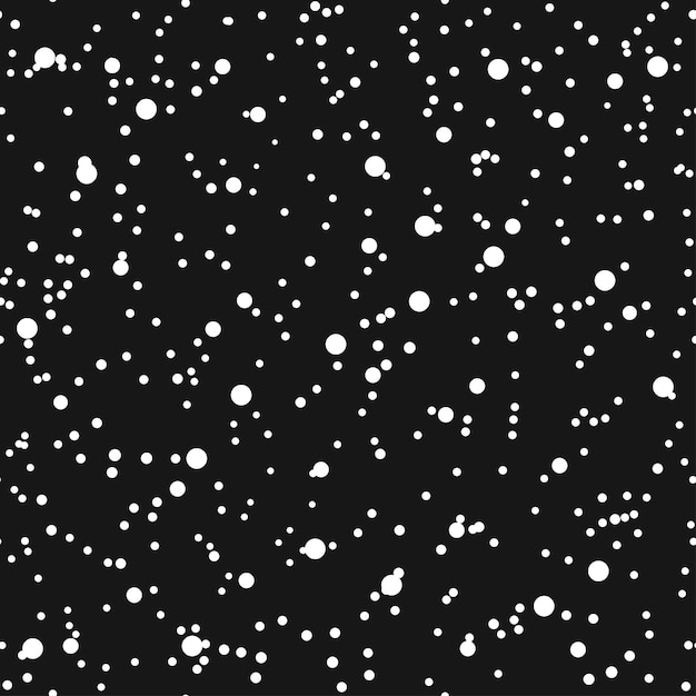 Star sky seamless pattern