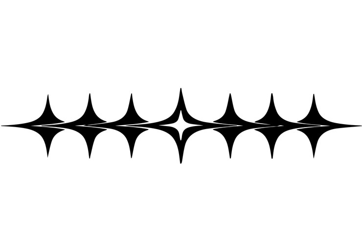 Vector star sparkling icon set glittering stars light black silhouette collectionvector isolated on white