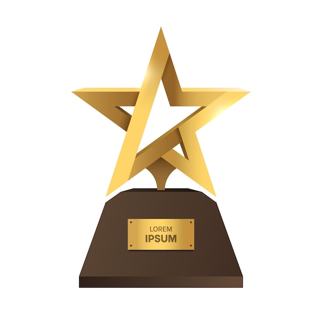 Иллюстрация премии Star Trophy Золотой приз