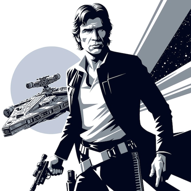 Vector star wars illustration 92