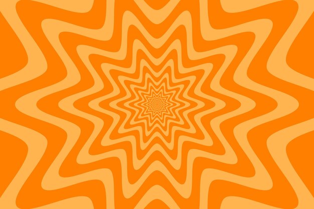 スターバーストの抽象 サイケデリックな背景ベクトルイラスト