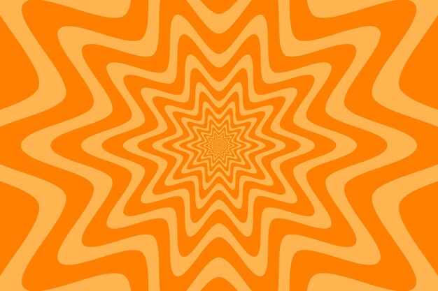 Starburst abstract Psychedelic background vector illustration