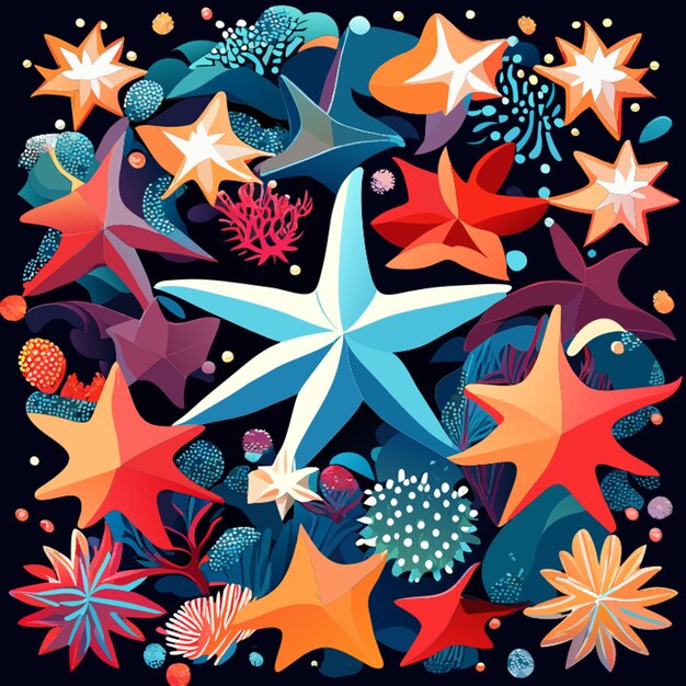 Vector starfish millions of other royaltyfree photos vectors in the collection