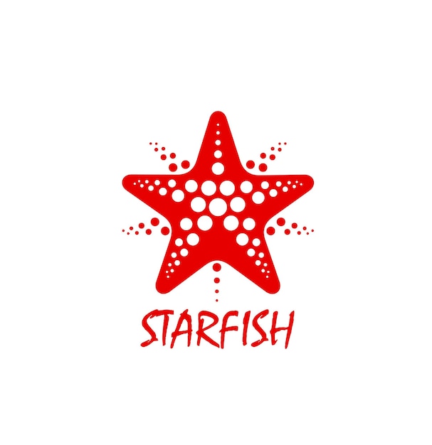 Starfish star fish icon brand company or agency