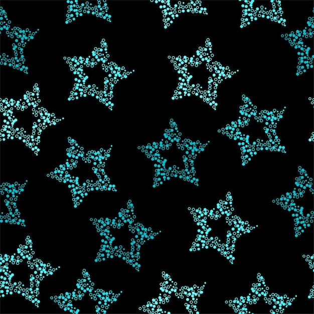 Stars background Seamless vector