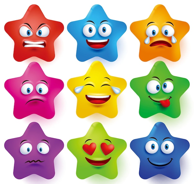 stars character clipart