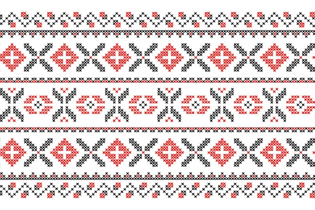 Stars embroidery