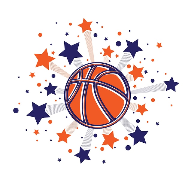 Stars fireworks basketball