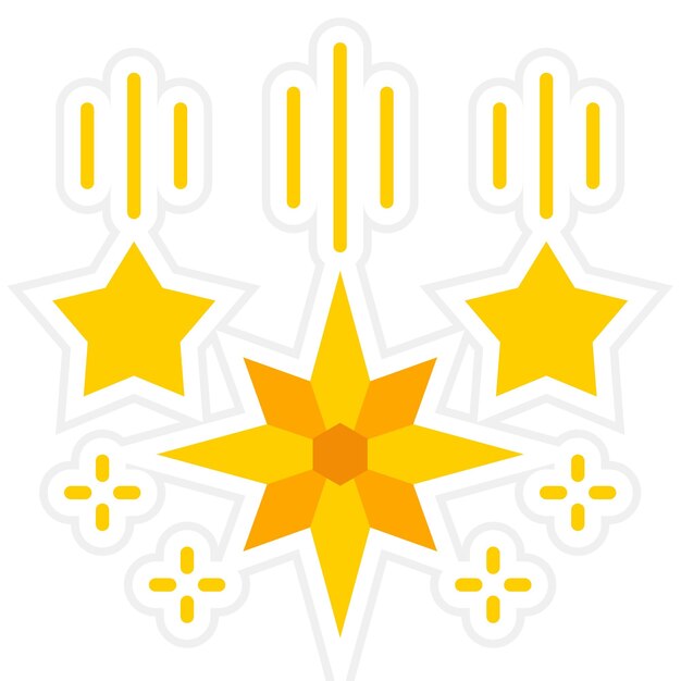 Vector stars icon